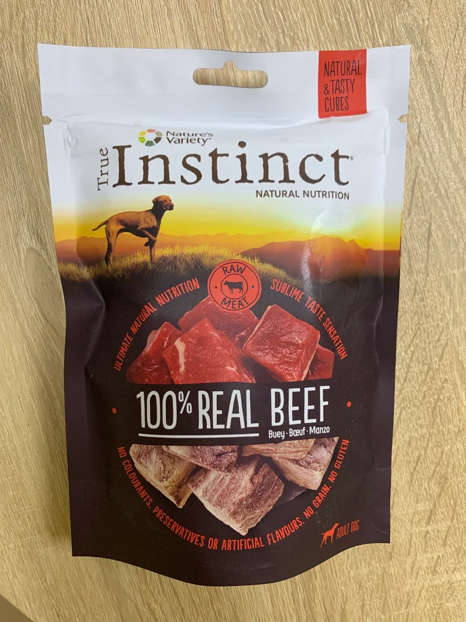 True Instinct Tind Natural & Tasty Cubes Beef 50г