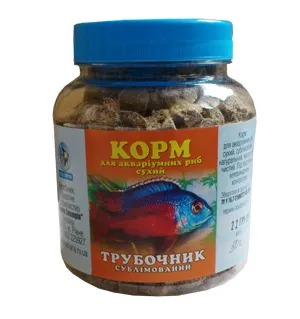 Корм для риб "Трубочник" сублімований, 50 г
