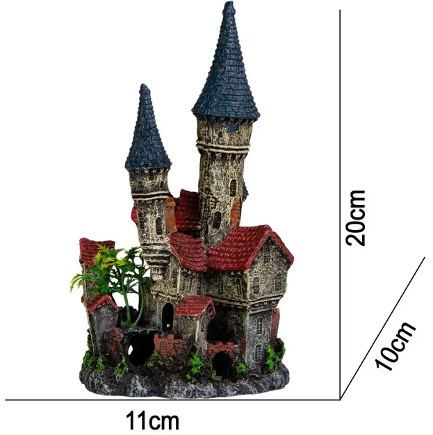 Декорація "Замок" Kruger Mystic Castle 11*10*20см КМ121121