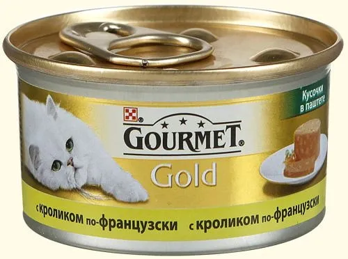 Gourmet Gold паштет жб. (кролик по-французьки), 85 г