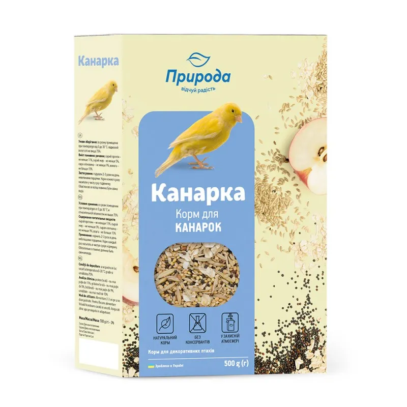 Корм Природа «Канарка», 500 г