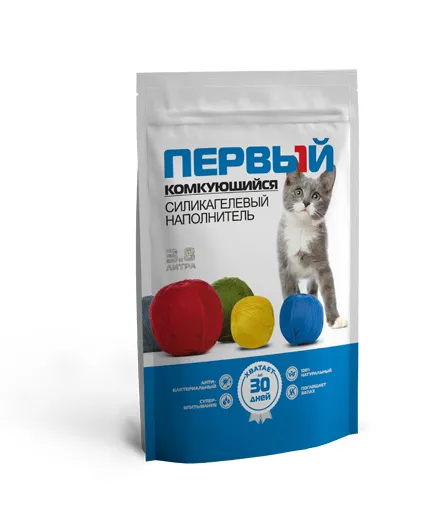 Перший комкуючийся силікагелевий наповнювач, 3,8 см