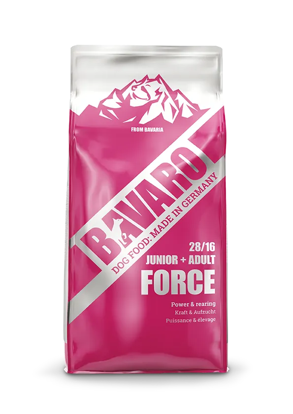 Bavaro Force 28/16 для собак, 1 кг (мішок 18 кг)