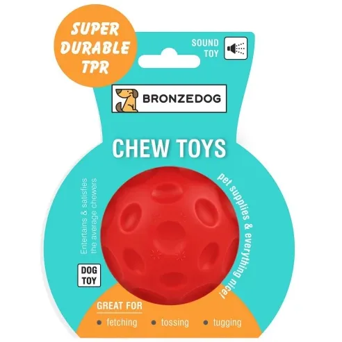 Chew Pitted Ball 7см м'яч червоний YT104277-А