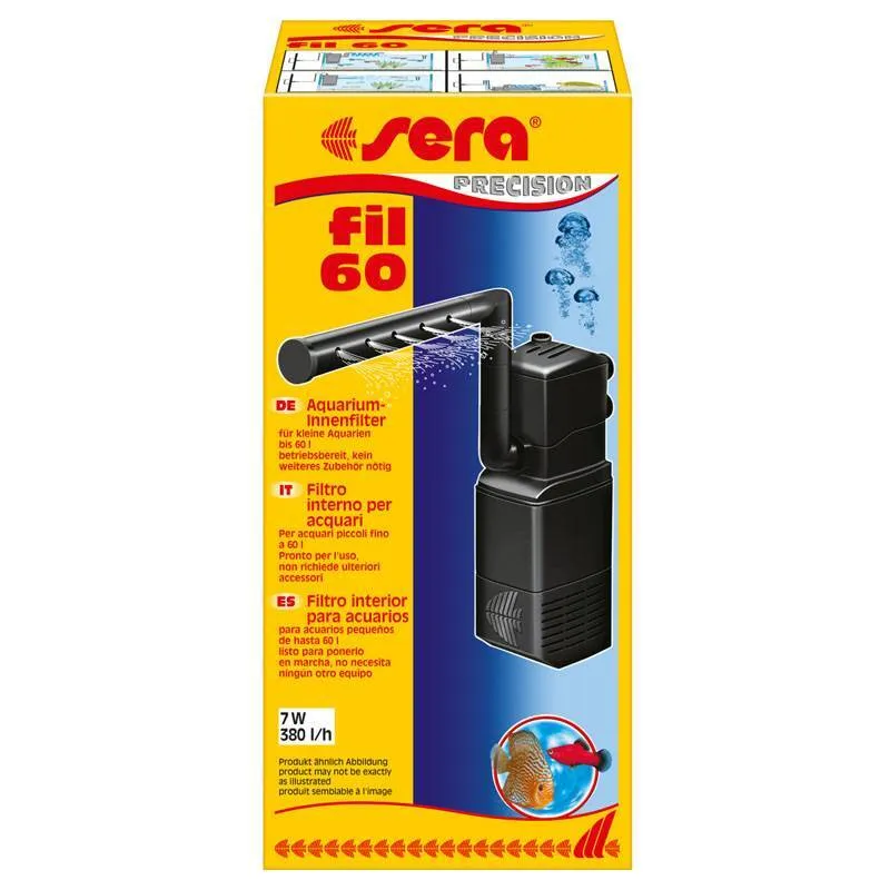 sera fill 60 фільтр внутрішній д/акваріумів до 60л