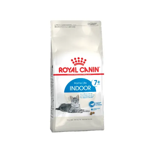 Royal Canin, Indoor 7+ сухий корм для дорослих котів віком від 7 до 12 років 0,400кг