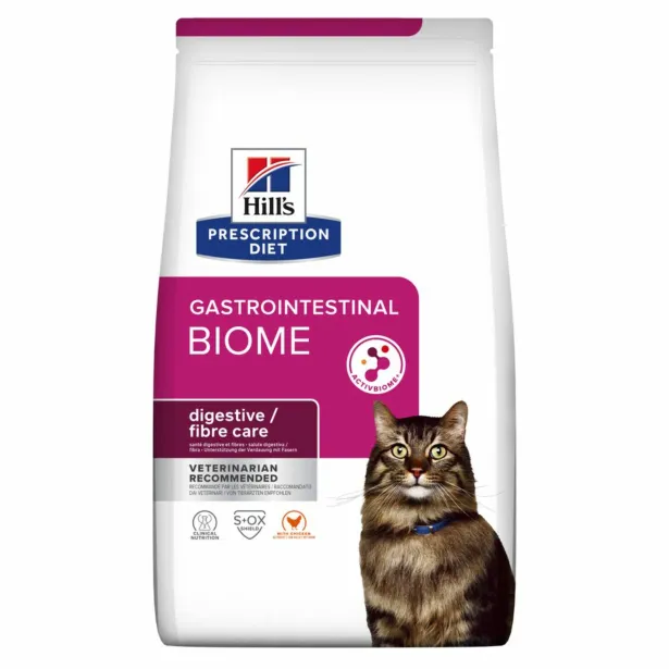 PD Feline Gastrointestinal Biome Strs швидка дія при діареї, розвиток корисних бактерій, заспок. ефект 1.5кг 608944