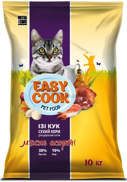Корм для котів Easy Cook Cat 1кг