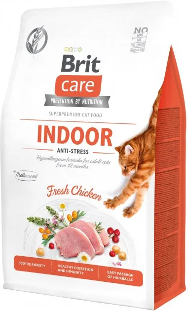 Brit Care Cat GF Indoor Anti-stress (антистресс) 0.4кг