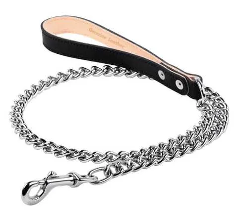 0594 Повідець-ланцюг "CoLLaR" (дрібні породи) (4мм, довж.70см)