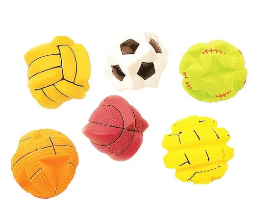 Іграшка для собак Toys Fun вініловий м'ячик з випуклостями 7.5см 485,28 — фото, характеристики, купити в «Живий Куток»