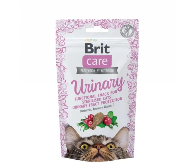 Ласощі Brit Care Snack Urinary з індичкою для котів 50г