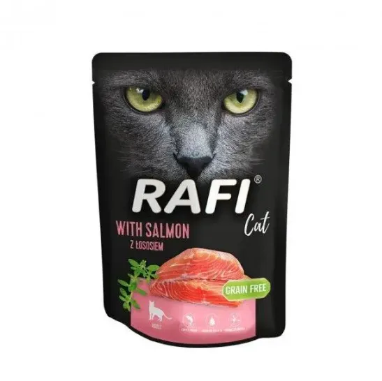 Rafi для котів пауч з лососем 300г