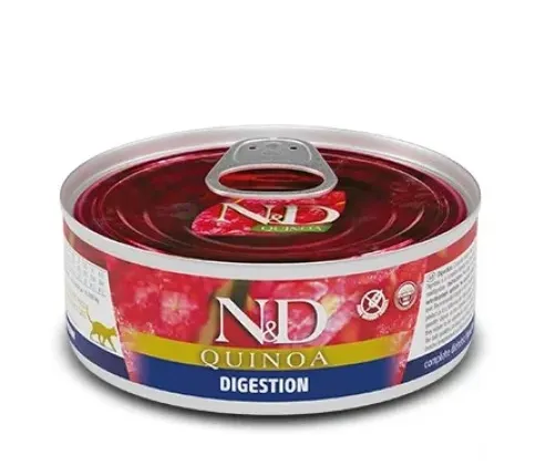 Farmina Cat N&D Digestion Quinoa&Lamb Adult з ягням та кіноа 80г 02130