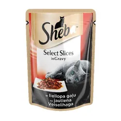 Sheba Selection пауч в соусі (яловичина), 85 г