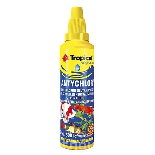 Tropical Antichlor засіб для підготовки акваріумної води 50ml 34062