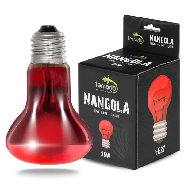 Інфрачервона нагрівальна лампа Terrario Nangola Red Night Light TR-NANGOLA-25W