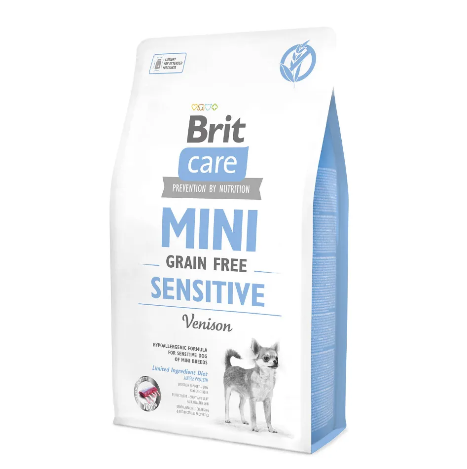 Brit Care Mini Adult Sensitive Vension Оленина (для мал. порід з чут. трав.) 2kg