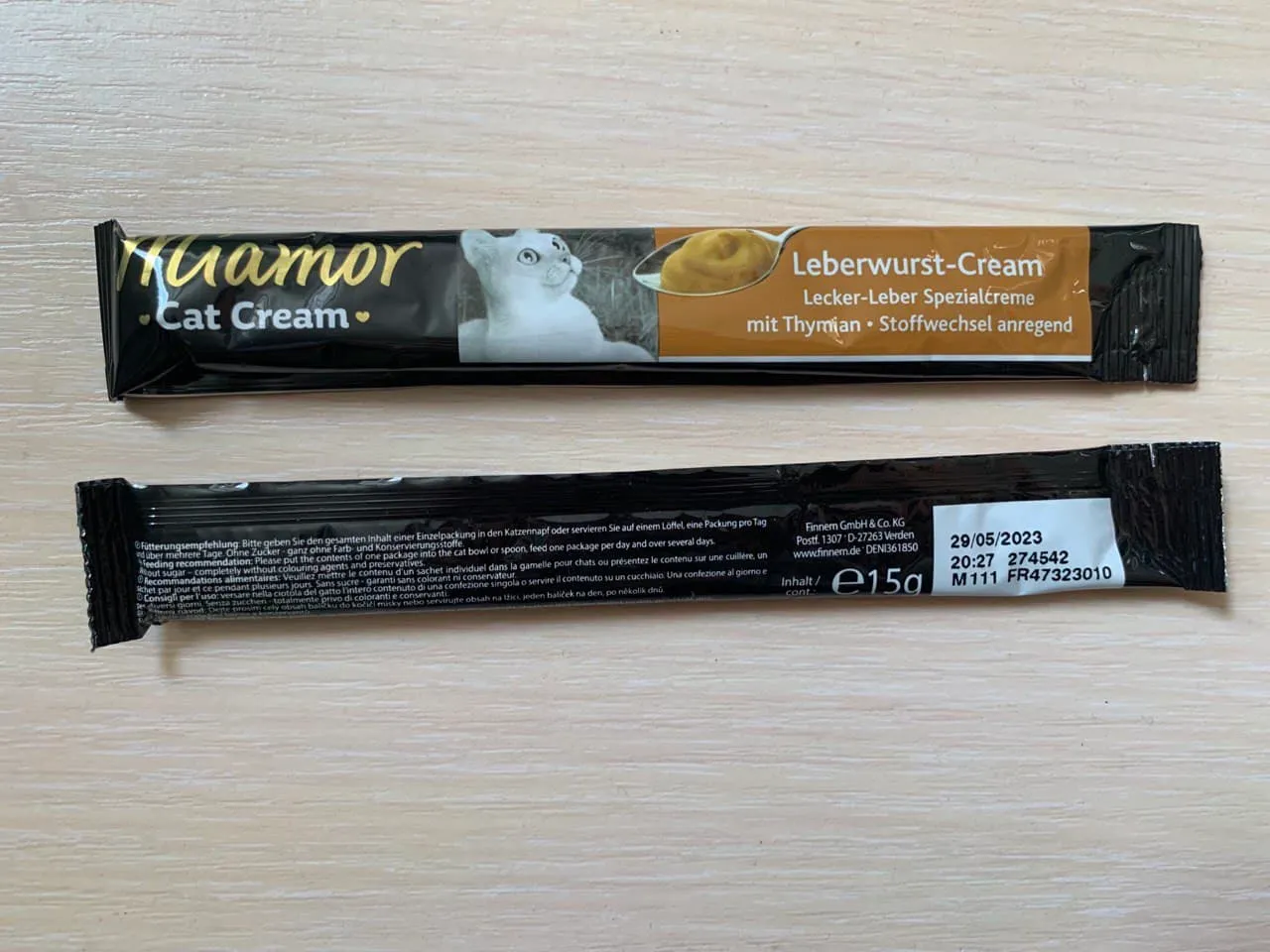 743039 Печінкова паста-крем для котів Miamor Leberwurst-Cream