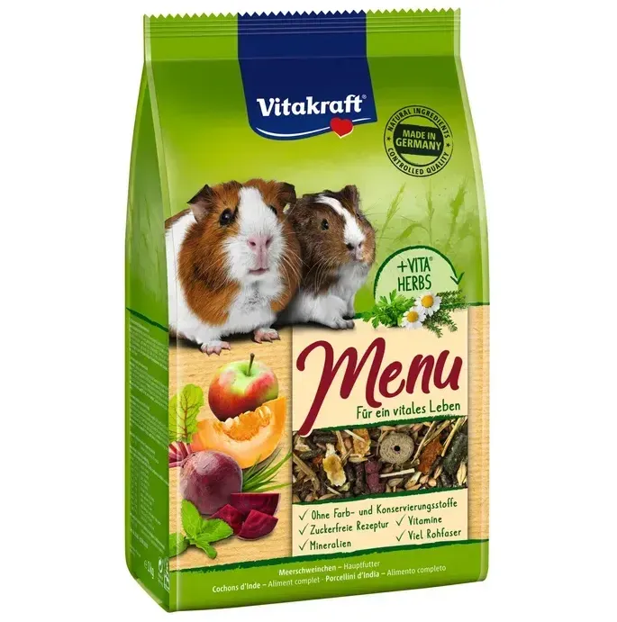Корм Vitakraft преміум меню для морських свинок 400г 25583/10646