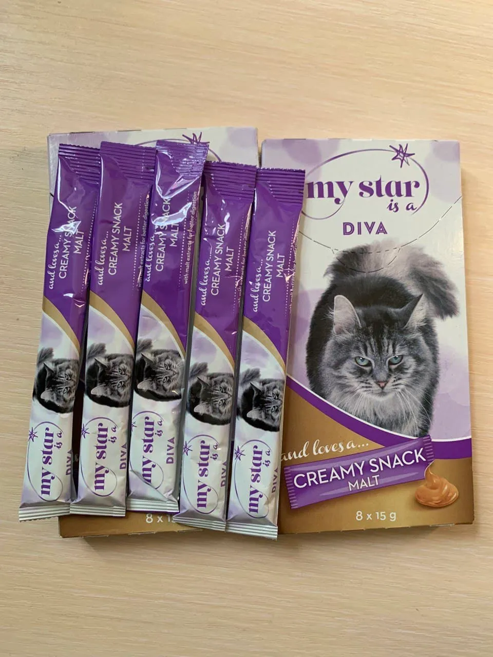 516059 Крем- паста Виведення шерсті (Фіолет) My star Diva