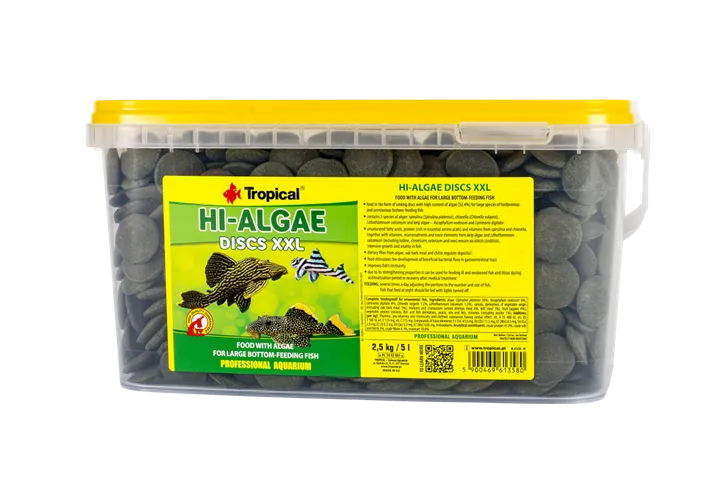 Корм Tropical Hi-Algae Discs, 100 г.