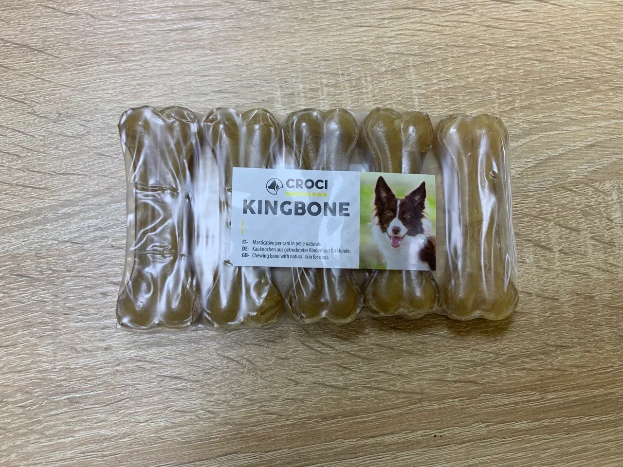 Кістка жилова KingBone 7.5см 15г 5шт/уп С6ВІ2238 (ціна за шт)