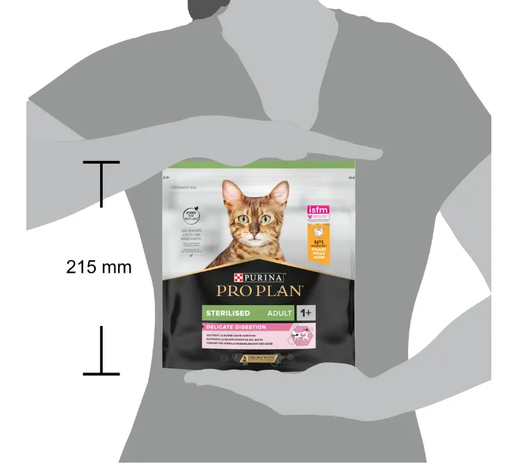 ProPlan Delicate Sterilised з куркою для стерилізованих котів з чут. травл. 1кг 
