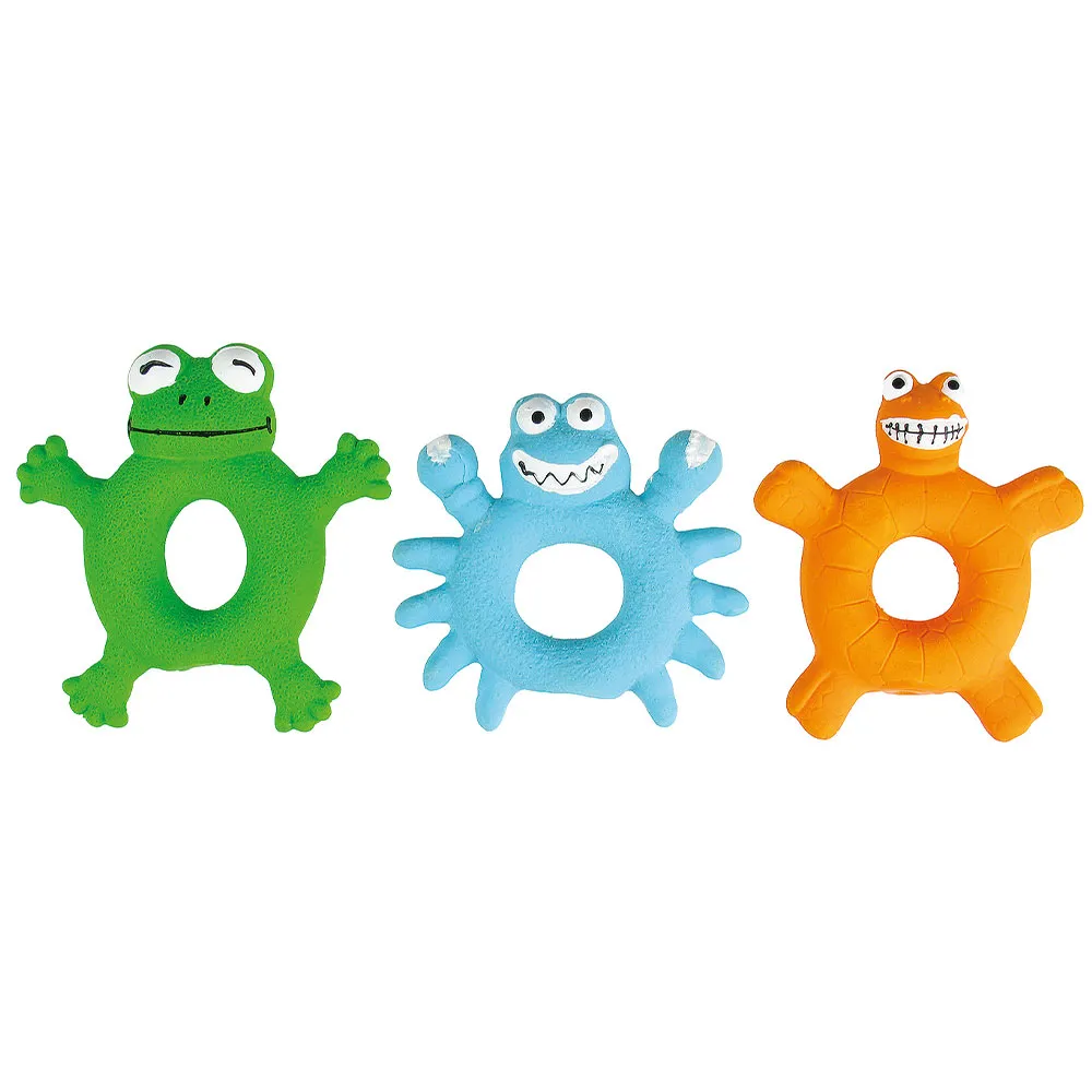 Іграшка для собак Toys Fun латексне кільце з пищалкою 10см 487,83