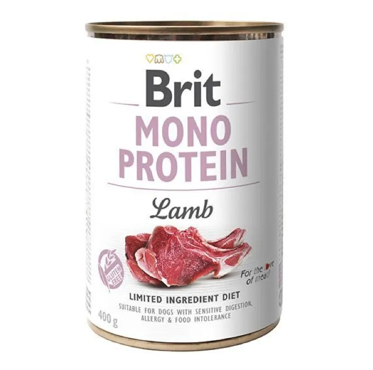 Brit Mono Protein Dog 400g ягня