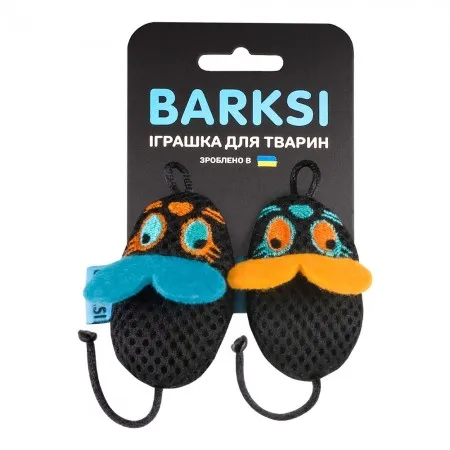 Іграшка д/котів TM Barksi Дентал з дзвіночком Мишки 2шт 3444