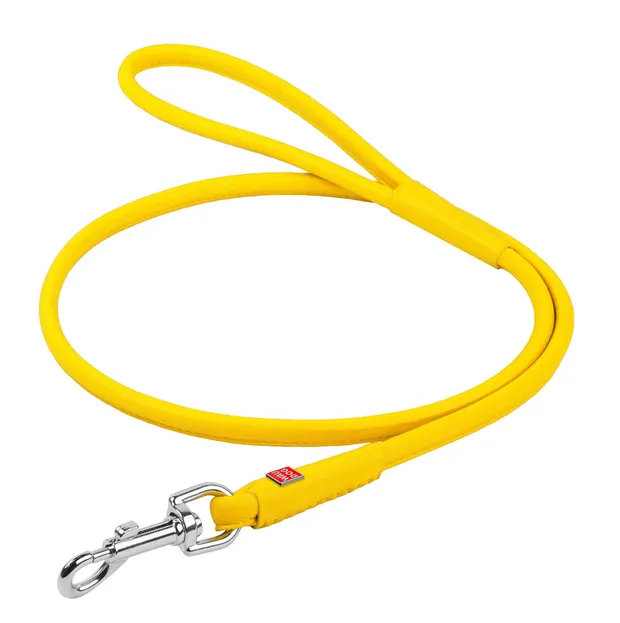 33889/33888 Повідець CoLLar Glamour круглий Ш 4мм Д 122см фіолетовий/жовтий