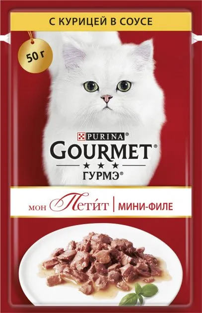 Gourmet Mon Petit 50г Курка