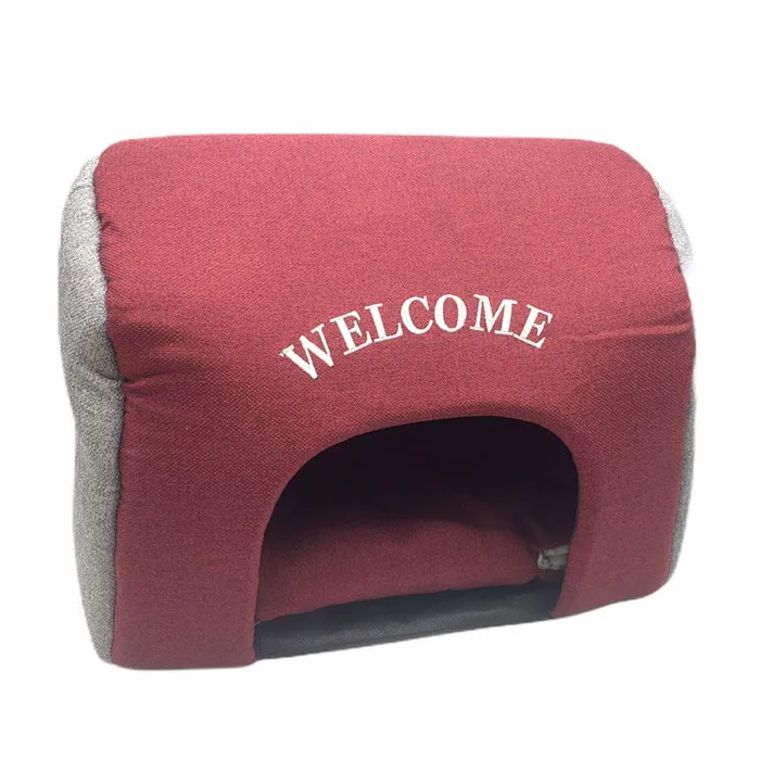 Будка WELCOME Антикіготь 460*340*340 Бордо
