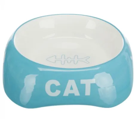 24498 Миска Trixie для котів (кераміка) 0.2л 13см