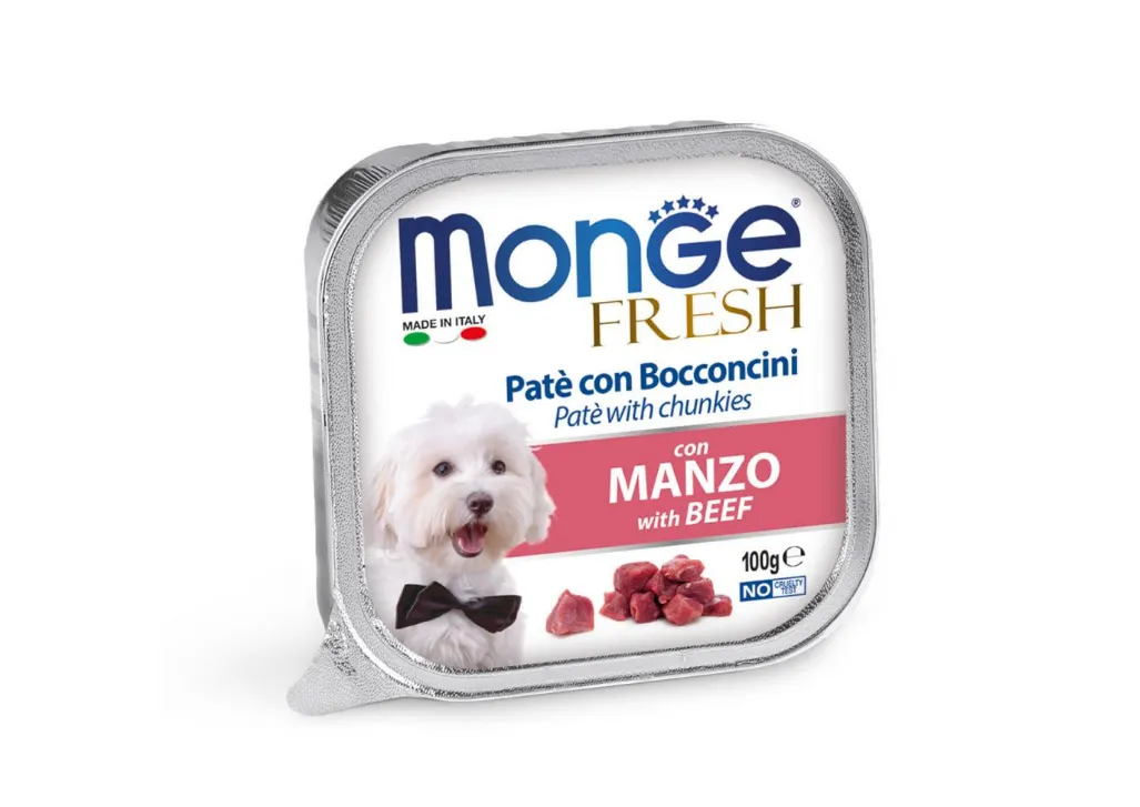 MONGE Fresh Beef Консервований корм для собак, яловичина 100г