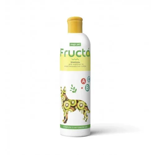 9010 Magic Pet Fruit Line Шампунь ківі для коротко та жорсткошерстних собак, 220мл