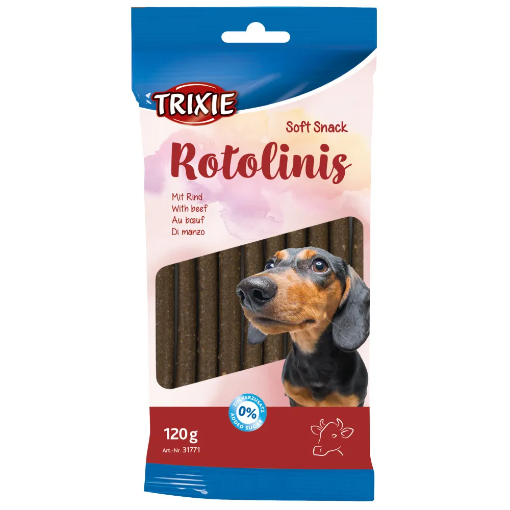 31771 Ласощі для собак Trixie Soft Snack Rotolinis яловичина 120г