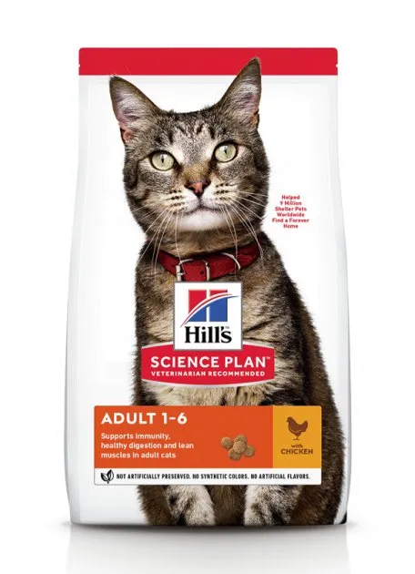 Hill's SP Fel Adult Ch для доросла кішок з курка, 1,5кг