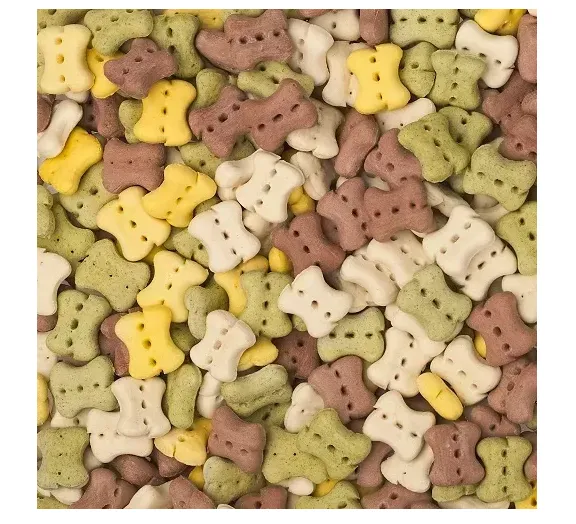 AnimAll Crunch Dog Печиво Кістка Mix S 1кг 81919