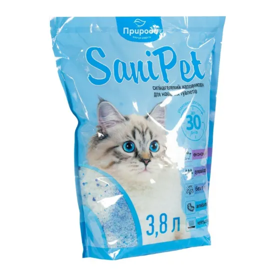 Наповнювач силікагелевий Sani Pet 3.8l