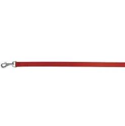 CoLLaR Dog Extreme повідець нейлоновий зі шкірою (червоний), W 25 мм, L 150 см