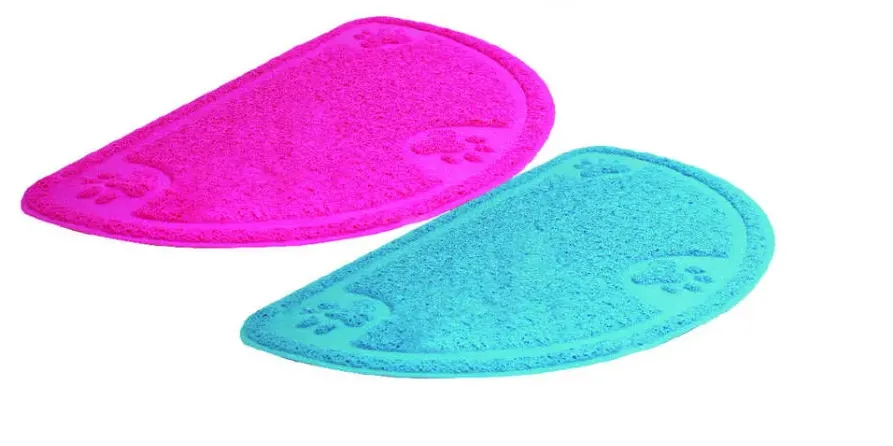 Килимок під туалет для котів CROCI 60*36см (синій або рожевий) C6020939