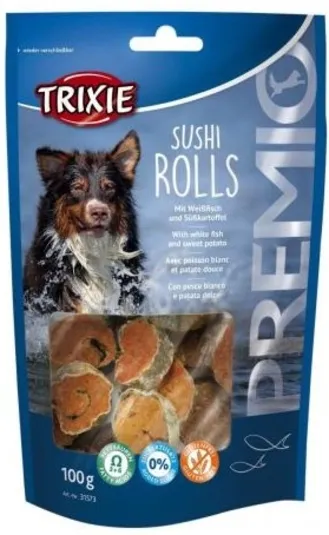 31573 Ласощі для собак Trixie Premio Sushi Rolls риба 100г