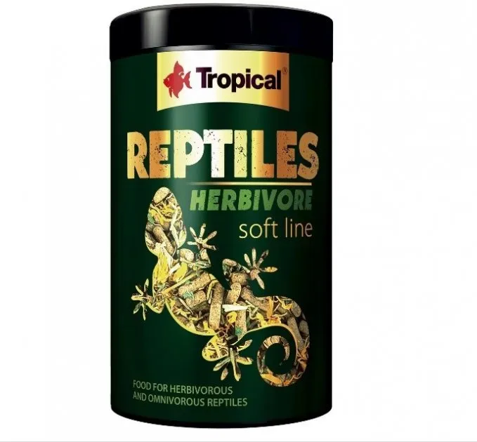 Корм для м'ясоїдних і всеїдних рептилій Reptiles Herbivore Soft 1000ml 260g