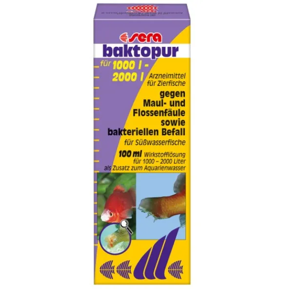 Sera baktopur бак. інф. (плавникова гниль) на 2000л - 100мл 02560