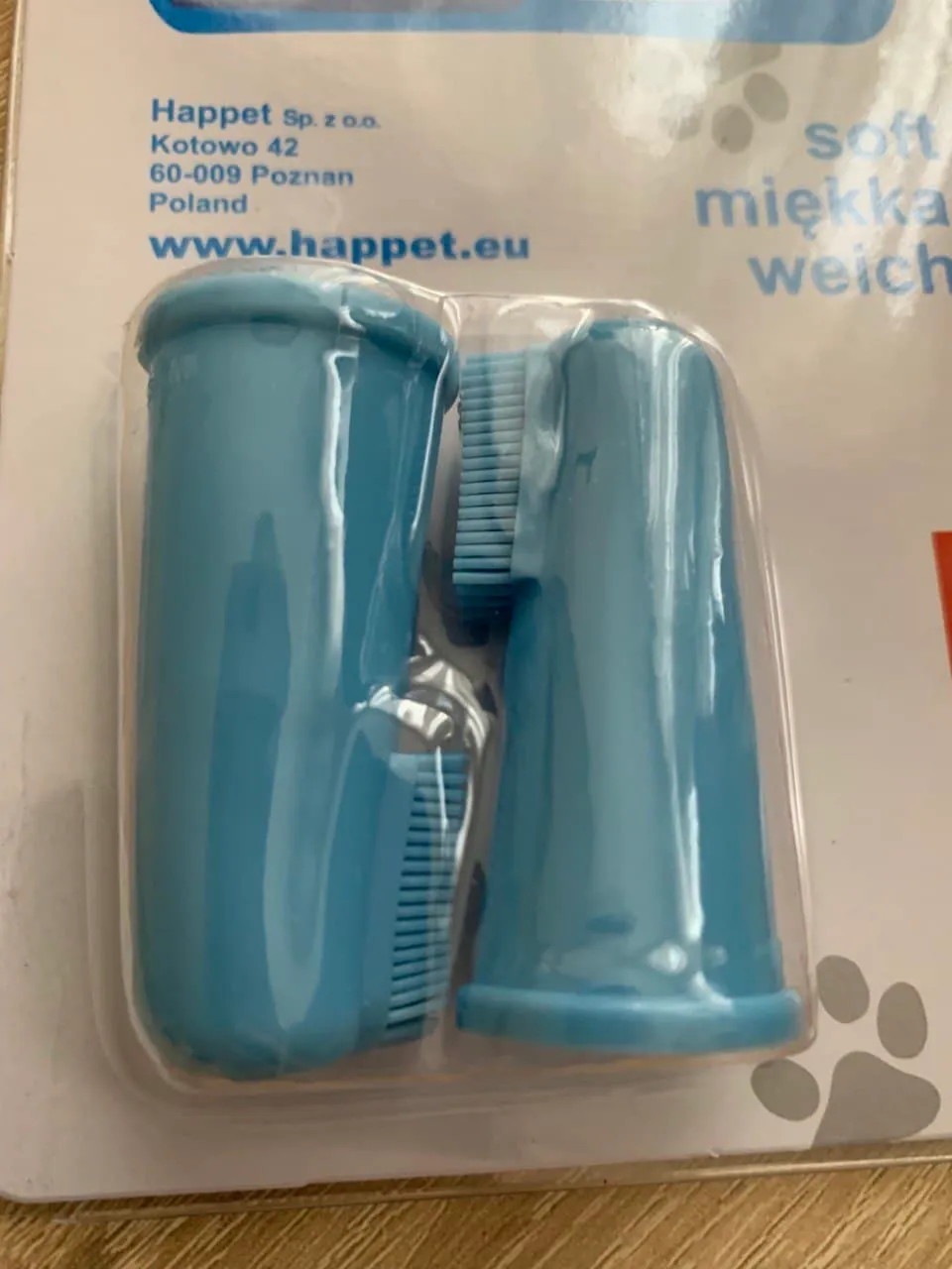 GS29 Зубна щітка на палець 2шт