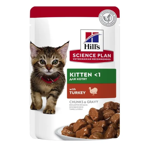 Wet SP Kitten РS Кошеня, індичка 85г