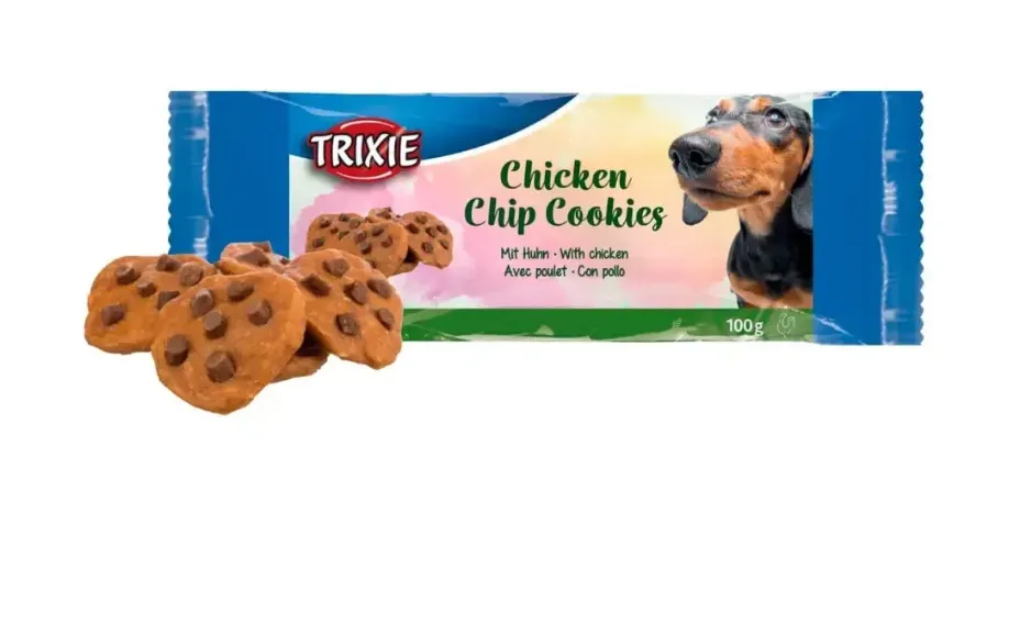 31651 Печиво для собак Trixie Chicken Chip Cookies з куркою 100г