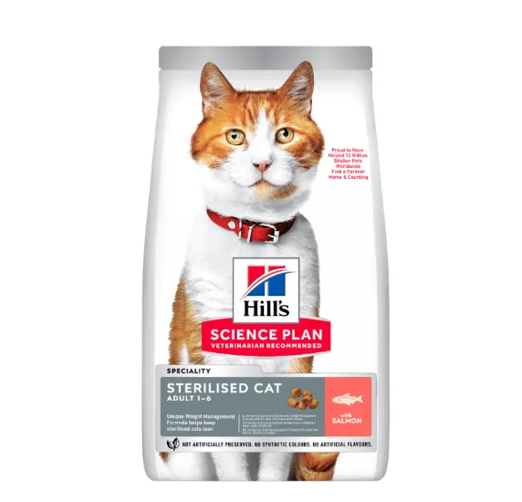 FEL Adult Sterilised для кастрованих котів, лосось 1кг 608886